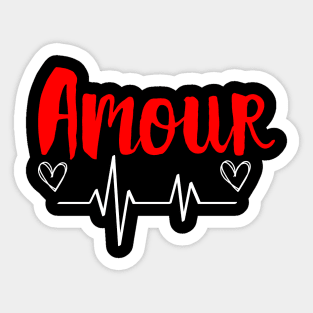 Amour Sticker